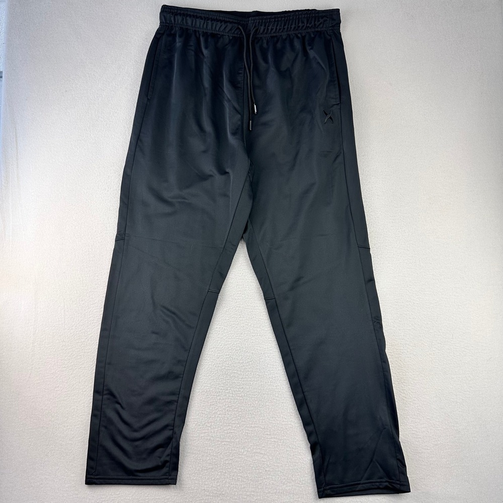 Game Time Sweatpants Men XL Black Activewear Lightweight‎ Fleece Joggers Gym